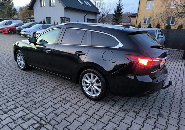 Mazda 6 cena 53999 przebieg: 186000, rok produkcji 2017 z Tuchola małe 466